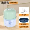 Nuevo Molinillo Eléctrico de Ajo Mini para Hogar y Dormitorio, Recargable Tipo-C, Procesador de Alimentos, Prensa de Ajo, Picadora de Carne