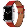 Adequado para Apple Leather Strap Oficial iwatch345678se/ultra Top Layer Cowhide Strap