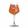 Copo Alto Refrescante Criativo para Cerveja Tulipa Vidro para Cerveja Fina Taça de Vinho Doméstico Resistente ao Calor Atacado Logo Fixo