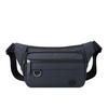 Riñonera Deportiva de Nailon Transfronteriza Bolso Cruzado de Nailon RPET Tendencia Nacional Bolso de Hombro de Viaje RPET Fábrica Personalizada