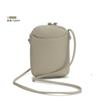 2024 Nova bolsa redonda pequena estilo coreano feminina de ombro bolsa carteiro moda multifuncional bolsa para celular venda quente transfronteiriça