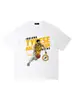 Camiseta de Manga Corta de Algodón Puro de Fibra Larga East Crown Haliburton Top Holgado Camiseta de Baloncesto de Verano Jersey de los Pacers