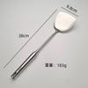 Espátula de acero inoxidable 304 cuchara sopera mango hueco pala para freír pala para saltear doméstica cuchara colador pala para freír juego de utensilios de cocina