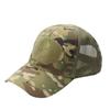 Camuflagem Exército Ventilador Boné de beisebol tático Velcro ao ar livre Forças especiais Tático Net Cap Caminhadas Acampamento Montanhismo Chapéu de sol