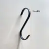 Gancho de metal en S en forma de U gancho S plano largo gancho para tienda de ropa gancho para colgar gancho en forma de S ventas directas de fábrica