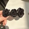 Horquilla Francesa de Estilo Suave Camelia para Mujer 2025 Nueva Horquilla de Flor Clip de Tiburón Accesorios para el Cabello en la Parte Posterior de la Cabeza
