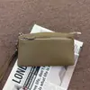 Bolso de Mano Elegante de Piel de Vaca de Primera Capa Togo, Nuevo Bolso Versátil de Cuero Genuino para Mujer, Billetera para Monedas de Viaje, Bolso para Teléfono de Dama