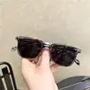 Gafas de sol cuadradas pequeñas para mujer, modernas y personalizadas, estilo coreano retro, para cara redonda nueva, celebridad de internet, artefacto para no usar maquillaje, gafas de sol para hombre que estilizan la cara
