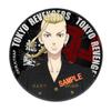 Venta al por mayor del fabricante Insignia de Tokyo Avengers Broche de hojalata Qiu 63-86 Articulación de metal Creativo