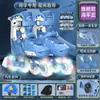 Set Completo Principiante Patines en Línea Reporte Clase Profesional Soporte de Hoja Engrosado Integrado Patines de Hielo Infantiles Tamaño Ajustable Ruedas con Luces