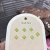 Decoração de Manicure em Resina Flores Estereoscópicas Joias de Unha DIY Brincos Capa de Celular Acessórios de Unha Vestíveis
