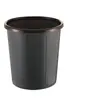 Cubo de Basura para Clasificar en Casa Tamaño Grande Plástico PP Espesado Clasificación de Residuos con Anillo de Presión Cubo de Basura sin Tapa Sala de Estar Cocina