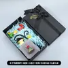 Lámpara de Calle Zorro Rosa Príncipe Caja de Regalo Bolsa de Regalo Día de San Valentín Anillo de Regalo Rosa Adorno de Resina Rosa Caja de Regalo
