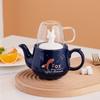 Juego de Té Estilo Japonés Ins con Tetera de Gran Capacidad, Exclusivo para Comercio Exterior de Amazon, Se Puede Añadir Logo, Regalo Empresarial