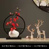 Nova Tela Estilo Chinês Flor de Ameixa Decoração Zen para Casa Escritório Sala de Chá Armário de Vinho Entrada Gabinete de TV Decorações Estilo Chinês