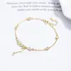 Pulseira de Espiga de Trigo em Prata 925 para Mulheres, Estilo de Nicho Fashion, Pulseira de Zircônia, Luxo Leve, Sensação de Alta Qualidade, Joia, Presente de Aniversário