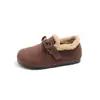 Botas de Algodón de Moda para Niños 2025 Invierno Nuevo Estilo Zapatos de Algodón Peludos de Moda para Niñas Estilo Coreano Zapatos de Princesa con Suela Suave tipo Birkenstock