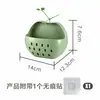 Caja de almacenamiento de especias para cocina, cesta de almacenamiento para cebolla, jengibre, ajo, condimentos, cesta colgante de almacenamiento magnética para pared de refrigerador sin perforaciones