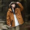 Chaqueta para Hombre Otoño a Prueba de Tres Trendy Marca para Hombre Cálida Ropa de Pareja Chaqueta Ropa de Trabajo Chaqueta para Hombre Algodón para Hombre