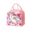 Nueva Bolsa Lonchera Infantil Portátil con Comida para Picnic Conservación Fresca Paquete de Hielo Bolsa Aislante de Papel Aluminio Dibujos Animados
