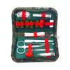 Caja de Costura Nuevo Verde Militar Kit de Costura Portátil Kit de Costura para Exteriores Kit de Costura Camuflaje