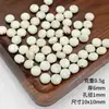 Cuentas Espaciadoras Imitación Turquesa Blanca con Forma Especial Estrella de Cinco Puntas Corazón Cuadrado Mariposa Acrílico Joyería