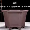 Vasos de Flor de Cerâmica de Grande Diâmetro com 30 cm ou Mais, Liquidação de Cerâmica Grossa Areia Roxa Preço Especial Orquídeas Metabo