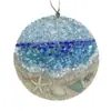 Atraente Popular de Vidro do Mar Suncatcher Ondas do Oceano Praia Romântico Acrílico Plano Decoração de Casa