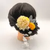 Conjunto de Acessórios de Cabelo Florais Estilo Japonês, Acessórios de Borboleta Feitos à Mão com Flores de Seda, Acessórios de Cabelo para Kimono Japonês Transfronteiriços da Amazon