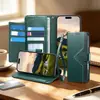 Nuevo producto: Funda tipo flip para iPhone 18 Pro estilo ejecutivo, disponible en varios colores, con cordón para iPhone 17 y funda para iPhone 16