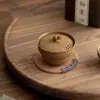 Tetera portátil una tetera una taza estación de tazas para invitados rápida juego de té para una persona tetera mini juego de té de viaje