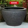 Jingdezhen Nenúfar Loto Maceta Maceta Florero Cerámica Extra Grande Exterior Plantación de Árboles Bonsái Maceta Grande Patio Tanque de Peces