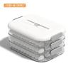 Caja para albóndigas multicapa de gran capacidad para el hogar, japonesa, sencilla, para conservar la frescura en el refrigerador, soporte para albóndigas congeladas de grado alimenticio.
