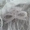 Presilha de Garra Grande Cor de Gelatina Laço Presilha Tubarão Doce Versátil Disco para Parte de Trás da Cabeça Grampo de Cabelo Mesmos Acessórios de Cabelo