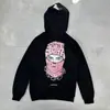 Comercio Transfronterizo Europeo y Americano Elementos Múltiples Primavera Versátil Moda Tendencia Patrón Estampado Suéter Holgado Sudadera Fresca