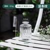 Vaso de vidro criativo decoração hidropônica ins estilo pequeno vaso alto sentido arranjo de flores dispositivo de alto valor de cor pequeno presente atacado