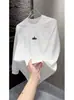Nueva sudadera de otoño para hombre con cuello redondo y mangas largas, moderna y versátil, camiseta básica deportiva casual, moderna y elegante para hombres