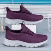 Zapatos de Verano para Personas de Mediana Edad y Mayores, Zapatos para Caminar de Malla Hueca de una Sola Capa, Zapatos de Suela Blanda para Mayores, Zapatos Deportivos Transpirables y Ligeros para Mayores