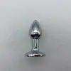 Base Metálica de Luna Creciente accesorios para tapón anal posterior base expansor anal juguetes sexuales para adultos tapón anal cilíndrico comercio exterior