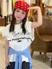 2026 Nuevo Estilo de Verano Estilo Coreano Ropa para Niños Chaleco sin Mangas Casual Holgado con Borde Crudo para Niños y Niñas con Lindo Estampado de Cachorro de Moda