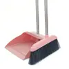Pá de Lixo Doméstica Duas Peças Pá Espessada Mop Vassoura Estilo Mop Doméstico Conjunto de Banheiro Essencial para Varrer Banheiro