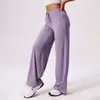 Nuevos pantalones deportivos anchos antibacterianos refrescantes, de corte holgado, adelgazantes, con efecto de caída, adecuados para correr al aire libre, pantalones de pierna recta