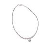 Collar NK-44 perla degradada plata rota color aleación para mujer nueva cadena de cuello cadena clavicular rojo de internet venta al por mayor