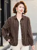 Camisa de otoño para madre de mediana edad 2026 nuevo estilo, tops de alta gama y con clase para mujeres de mediana edad y mayores, elegantes y con estilo