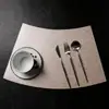Nuevo Mantel con Forma de Abanico Estilo Chino con un Toque de Lujo Ligero, Adecuado para la Mesa de Restaurante de Hotel, Impermeable, Resistente al Aceite y Aislante al Calor
