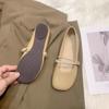 Sapatos Baixos para Mulheres, Novo Estilo, Brisa Noturna, Sapatos Delicados, Sapatos Mary Jane Franceses para Mulheres com Saias, Sapatos Versáteis tipo Bico