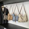 Mochila Estilo Coreano Moda Tendência Casual Bolsa Tote 2025 Nova Personalizada Grande Capacidade Comutador Ombro Transversal