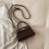 Bolso Pequeño de Textura de Diseño de Nicho de Gama Alta para Mujer 2025 Nuevo Bolso Pequeño Versátil de Moda para Teléfono Móvil Bolso Cruzado