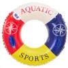 Flotador Inflable para Adultos Modelo Nuevo Transfronterizo, Diseño de Cielo Estrellado Azul Engrosado, Flotador Inflable de Doble Cámara de Aire con Asas, Flotador para Axilas
