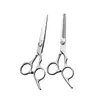Tesoura de Barbeiro de Aço Inoxidável tesouras de barbeiro tesouras com dentes de corte reto conjunto combinado ferramenta ferramenta de corte de cabelo tesouras de cabeleireiro